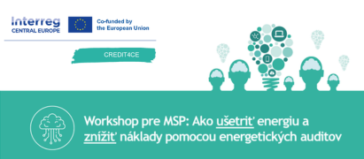 workshop projektu CREDIT4CE pre MSP - prelink na pozvánku