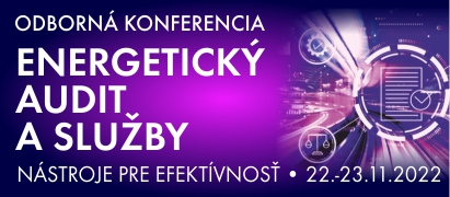 Pozvánka na konferenciu Energetický audit a služby
