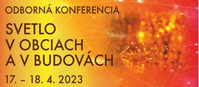 Konferencia Svetlo v obciach a v budovách 17. a 18. apríla 2023 Kliknutím na obrázok sa otvorí nová stránka: SIEA pozýva na konferenciu Svetlo v obciach a v budovách