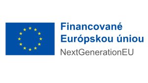 Logo Európska únia Financované Next Generation