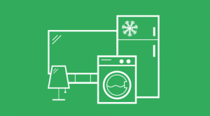 Ikonka sušičiek bielizne. Kliknutím na obrázok sa posuniete k textu sušičky bielizne