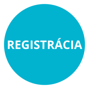 kliknite na tlačidlo registrácia