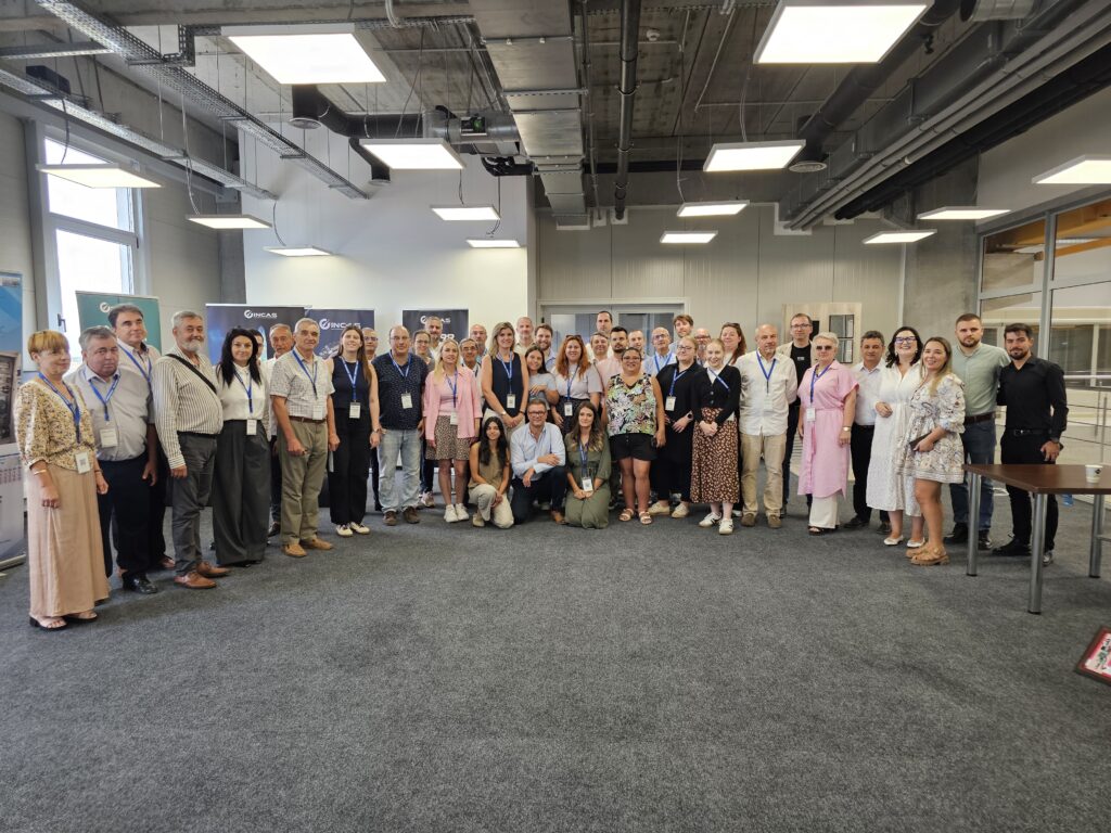 Skupinová fotografia účastníkov podujatia DeepTechValleys Partners Meeting v Craiove.