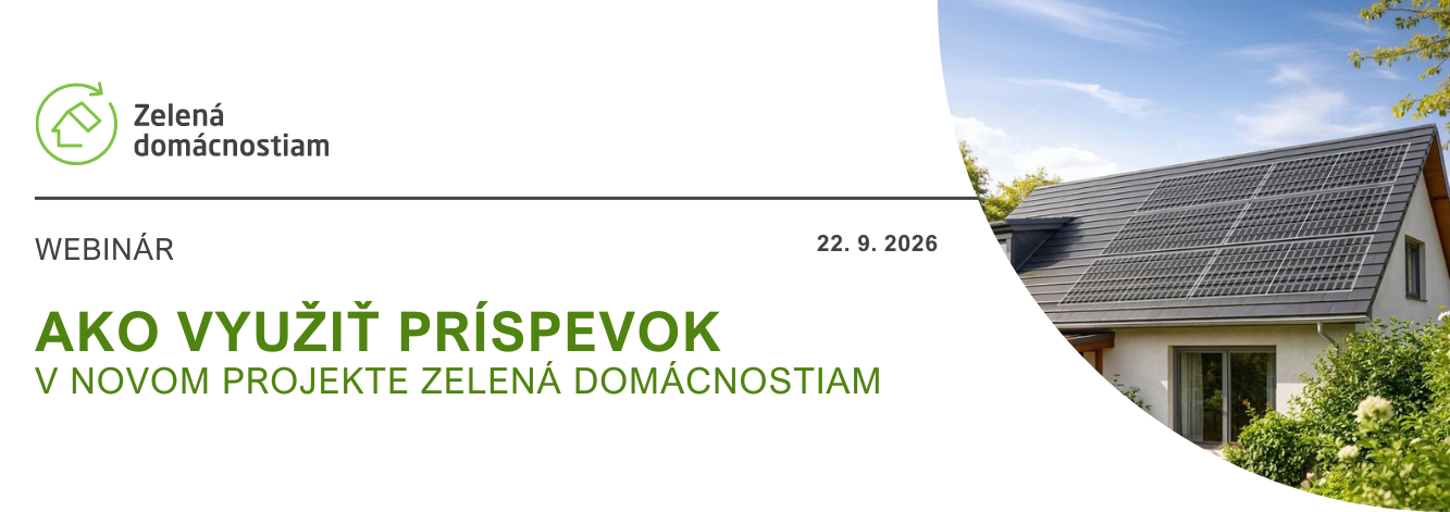 Zelená domácnostiam podujatie